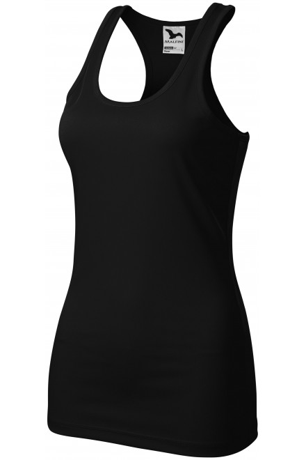 Bluză sport pentru femei, negru, tricouri sport
