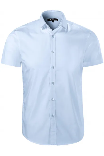 Cămașă bărbătească - Slim fit - albastru deschis, M