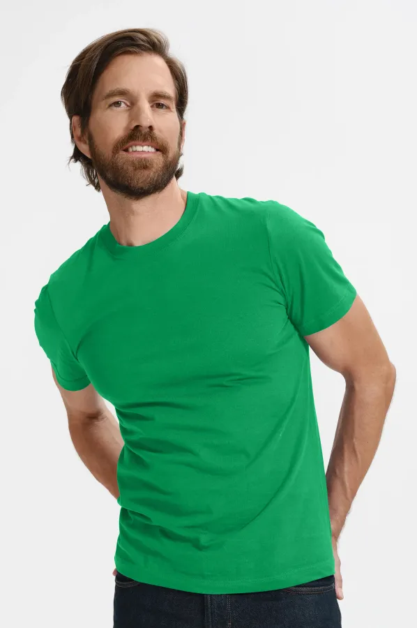 Tricou clasic pentru bărbați, iarba verde Tricou clasic pentru bărbați, iarba verde