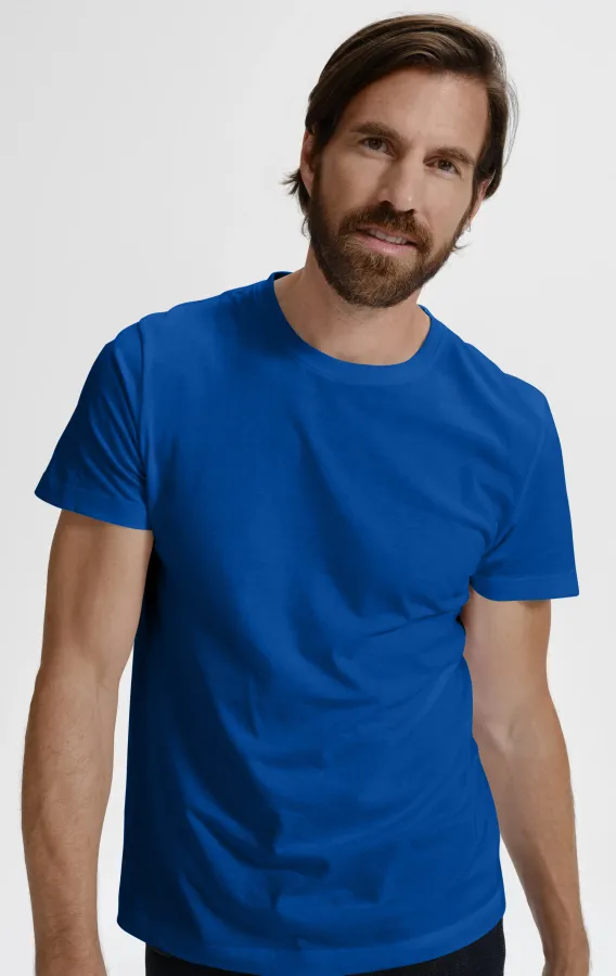 Tricou simplu pentru bărbați, albastru regal Tricou simplu pentru bărbați, albastru regal