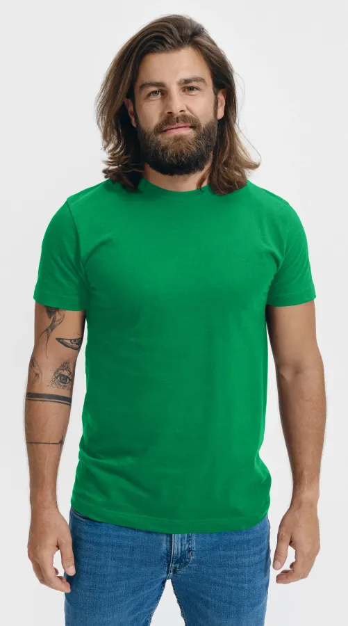 Tricou unisex cu greutate mai mare, iarba verde Tricou unisex cu greutate mai mare, iarba verde