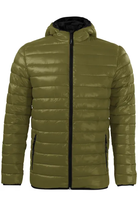 Geacă matlasată pentru bărbați - avocado, L