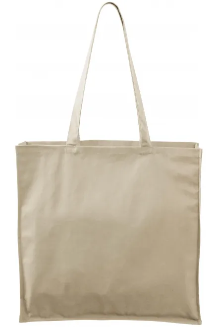 Geantă mare de cumpărături - natural, uni