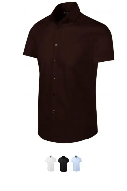 Cămașă bărbătească - Slim fit, cafea