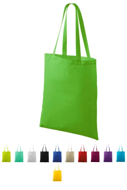 Geantă mică de cumpărături, măr verde