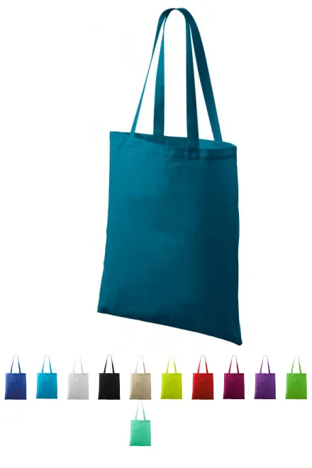 Geantă mică de cumpărături, petrol blue