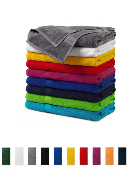 Prosoape din bumbac, greutate mare, 70x140cm, măr verde