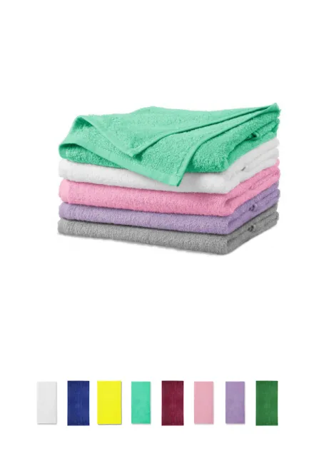 Prosop de bumbac, 50x100cm, gri deschis