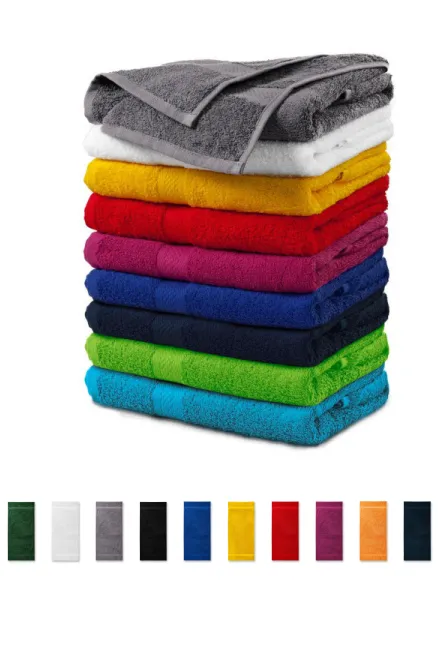 Prosop din bumbac, greutate, 50x100cm, măr verde