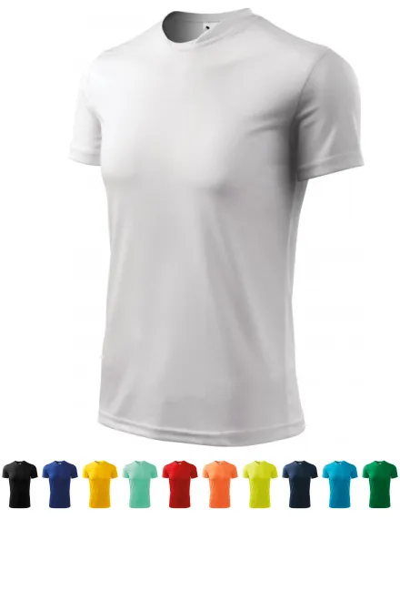 Tricou cu decolteu asimetric, alb