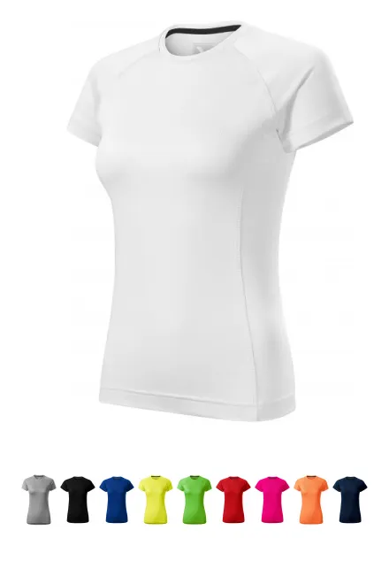 Tricou dama pentru sport, alb