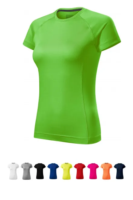 Tricou dama pentru sport, măr verde