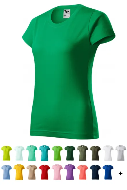Tricou simplu pentru femei, iarba verde