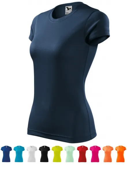 Tricou sport pentru femei, albastru inchis