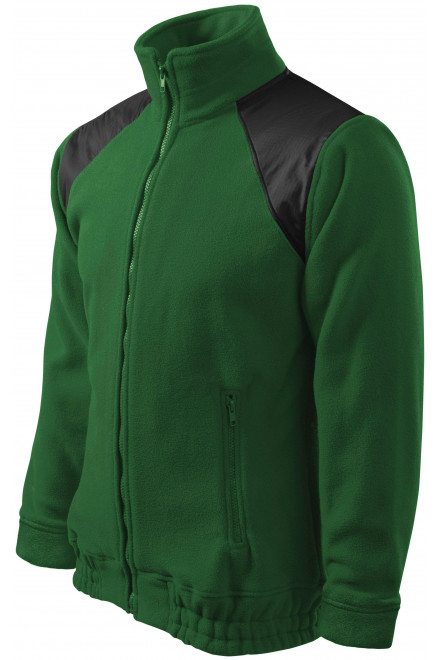 Jachetă de sport, sticla verde, hanorace fără glugă