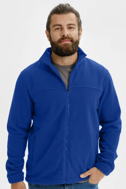 Geacă de lână pentru bărbați, albastru regal