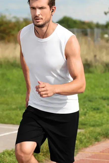 Pantaloni scurți pentru bărbați, negru