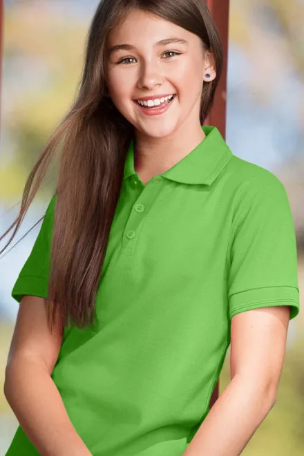 Polo pentru copii, măr verde