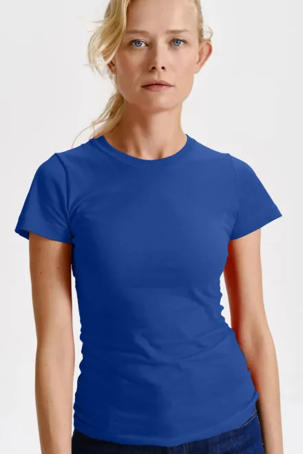 Tricou clasic pentru femei, albastru regal Tricou clasic pentru femei, albastru regal