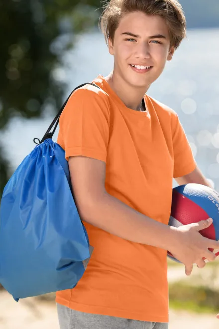 Tricou sport pentru copii, neon mandarin