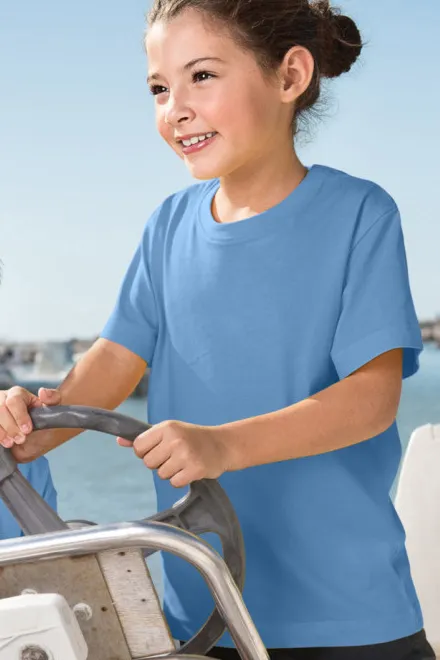 Tricou ușor pentru copii, cer albastru