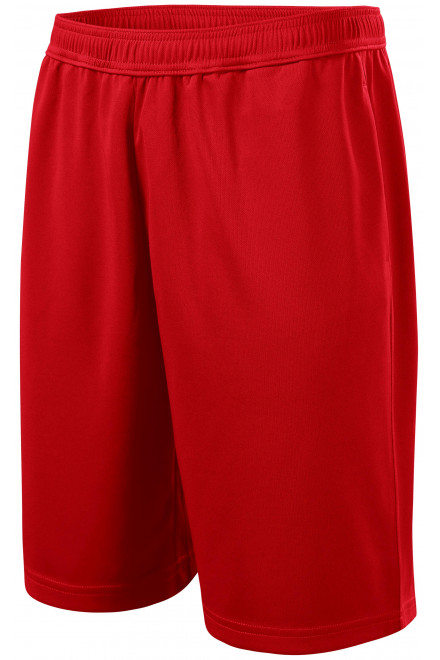 Pantaloni scurți pentru bărbați, roșu, pantaloni de trening pentru bărbați