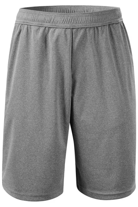 Pantaloni scurți pentru copii - marmură gri închis, 158 cm / 12 ani