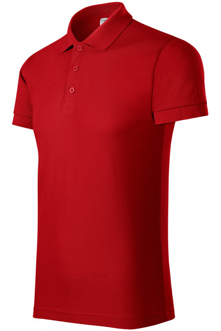 Polo confortabil pentru bărbați, roșu, tricouri polo pentru bărbați