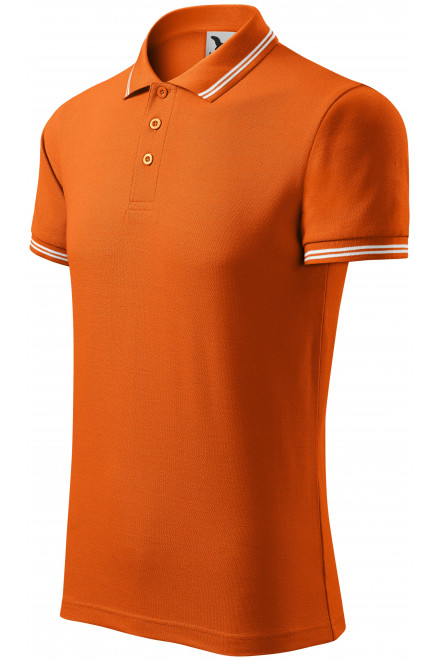 Polo de bărbați cu contrast, portocale, tricouri pentru bărbați