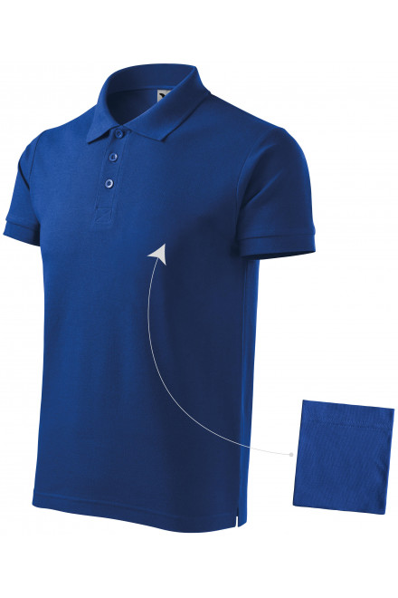 Polo elegant pentru bărbați, albastru regal, tricouri polo pentru bărbați