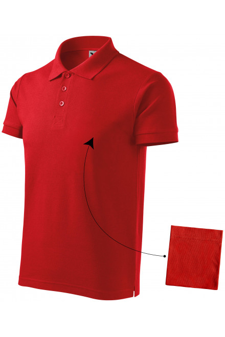 Polo elegant pentru bărbați, roșu, tricouri polo pentru bărbați