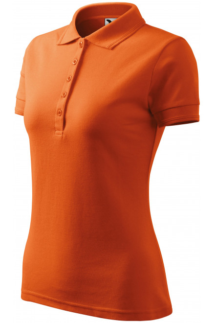 Polo elegant pentru femei, portocale, tricouri de dama