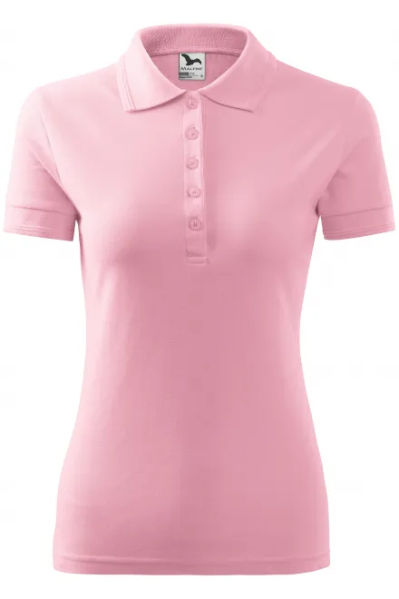 Polo elegant pentru femei - roz, XS