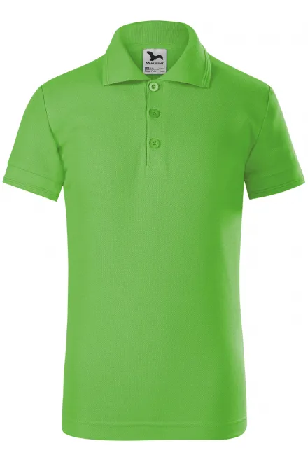 Polo pentru copii - măr verde, 122 cm / 6 ani