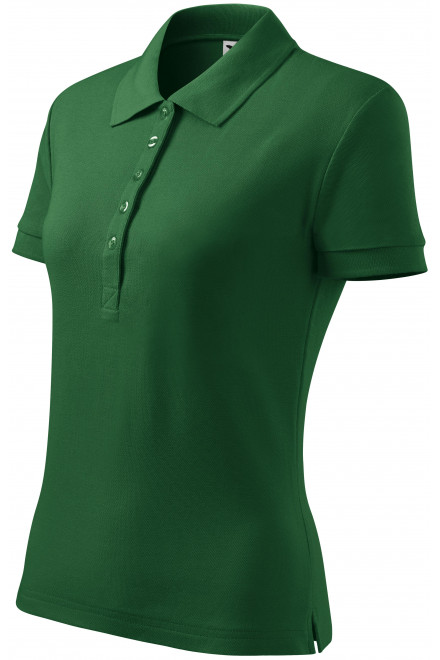 Polo pentru femei, sticla verde, tricouri polo