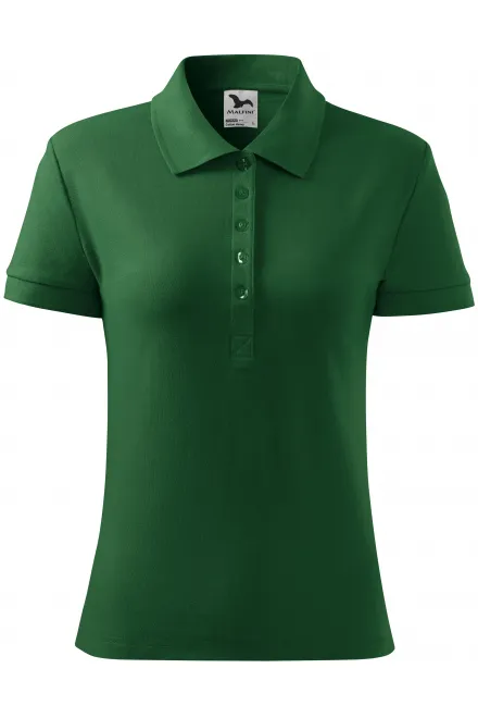 Polo pentru femei - sticla verde, XS