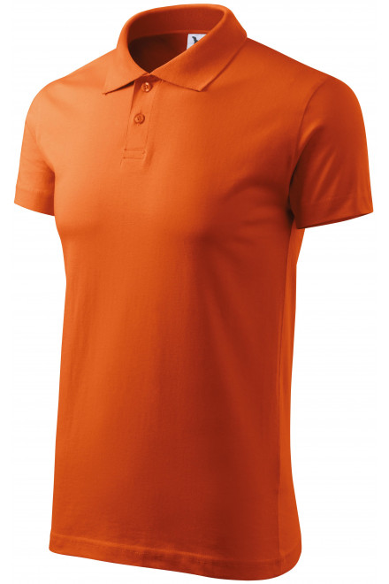 Polo simplu pentru bărbați, portocale, tricouri polo pentru bărbați