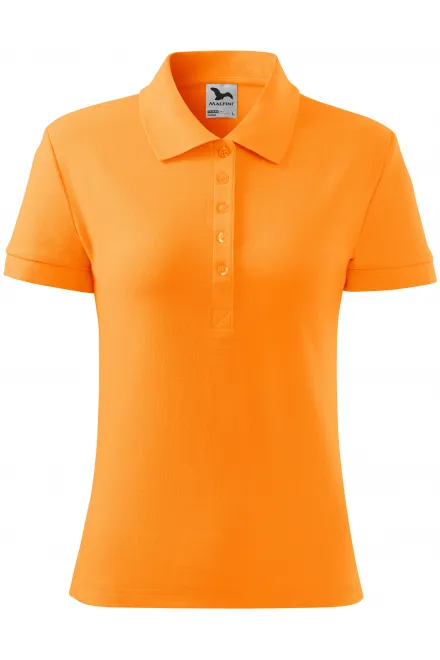 Polo simplu pentru femei - mandarin, S
