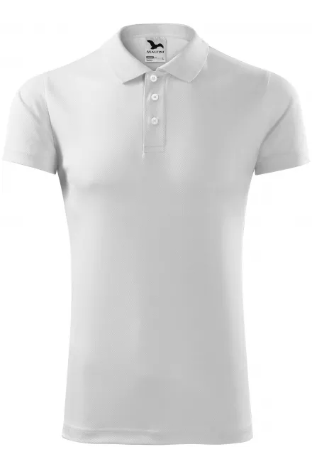Polo sport - alb, S