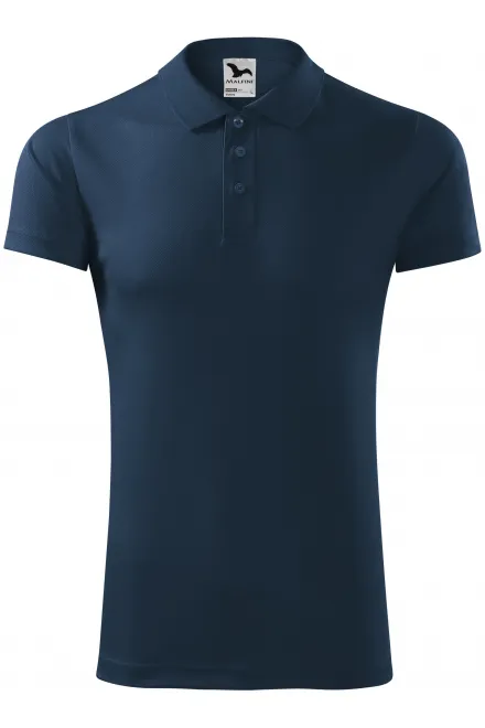 Polo sport - albastru inchis, S