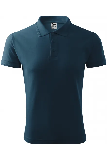 Polo tricou bărbătesc - albastru inchis, S