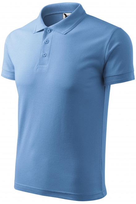Polo tricou bărbătesc, cer albastru, tricouri pentru bărbați