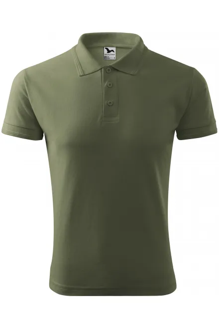 Polo tricou bărbătesc - khaki, S