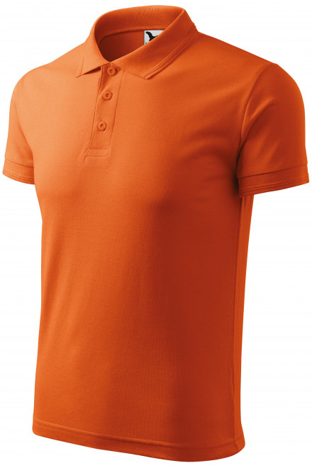Polo tricou bărbătesc, portocale, tricouri polo pentru bărbați