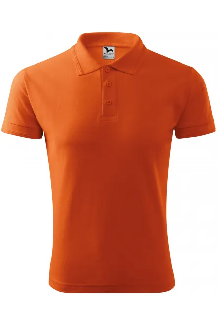 Polo tricou bărbătesc - portocale, S
