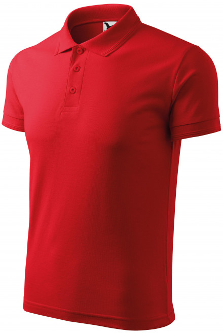 Polo tricou bărbătesc, roșu, tricouri pentru bărbați
