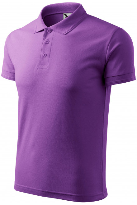 Polo tricou bărbătesc, violet, tricouri pentru bărbați
