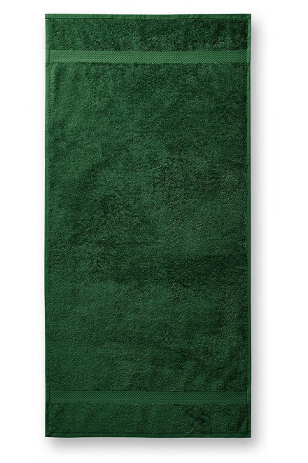 Prosoape din bumbac, greutate mare, 70x140cm, sticla verde