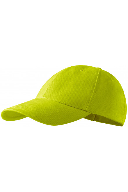Șapcă de baseball cu 6 panouri, verde lime