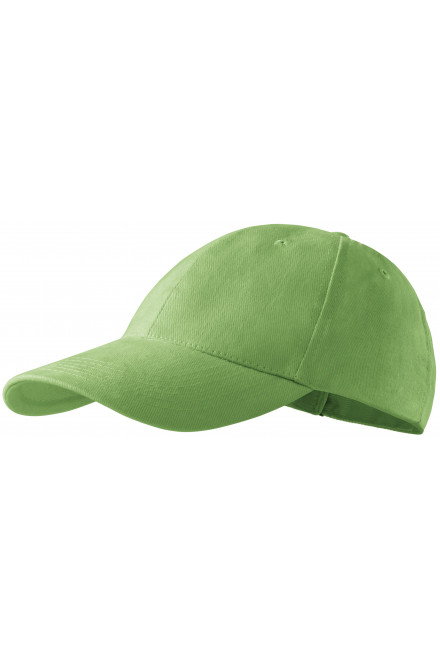 Șapcă de baseball cu 6 panouri, verde mazăre